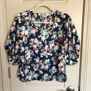 Annabella Floral Blouse